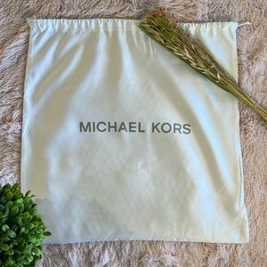 Michael Kors white dust bag